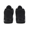 This is the left shoe of Air Jordan 3 Retro 'Black Cat'.