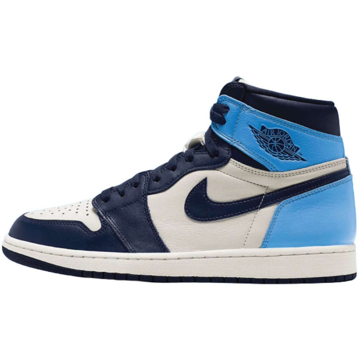 Nike air jordan 1 femme online bleu