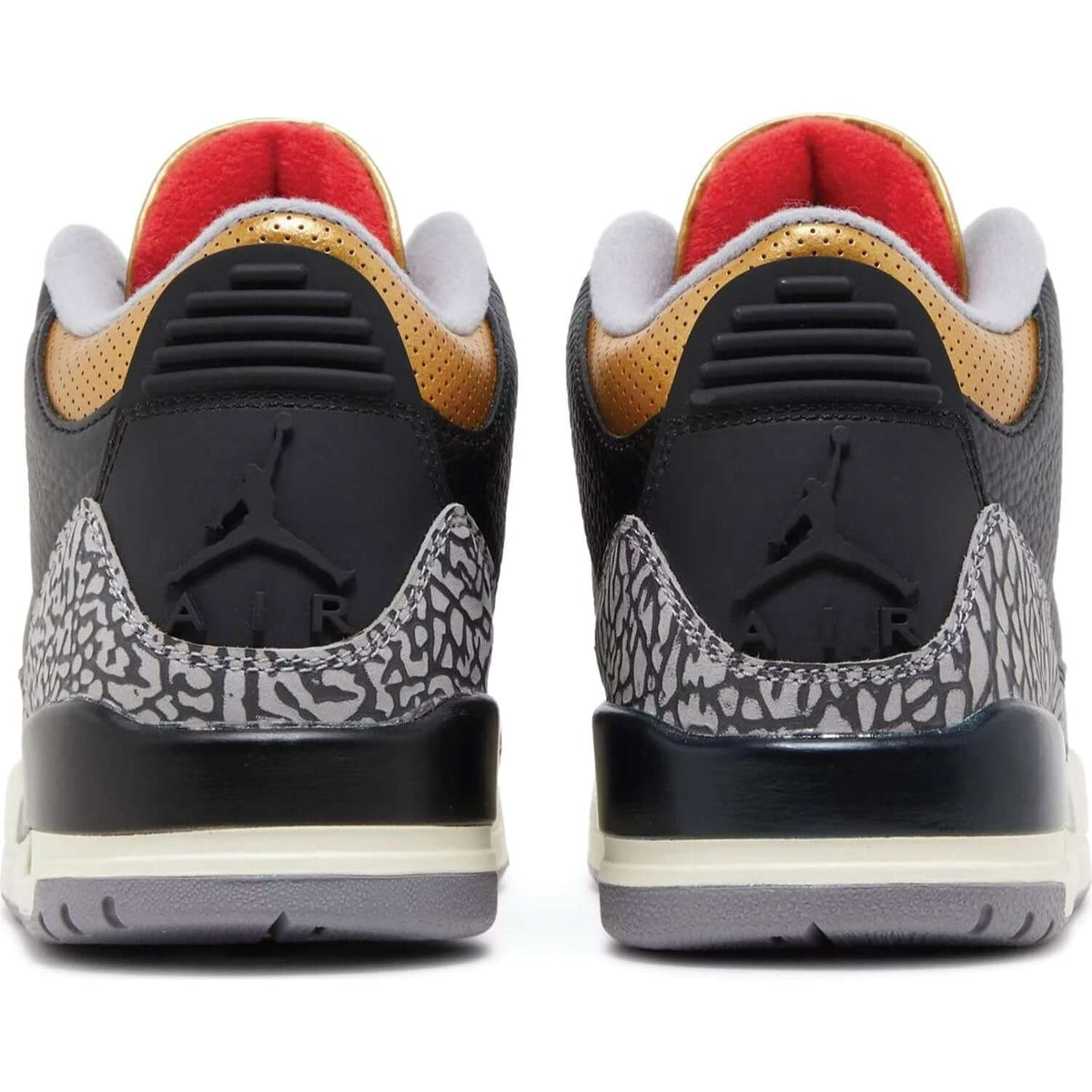 Wmns Air Jordan 3 Retro Black Gold Trainers Factory