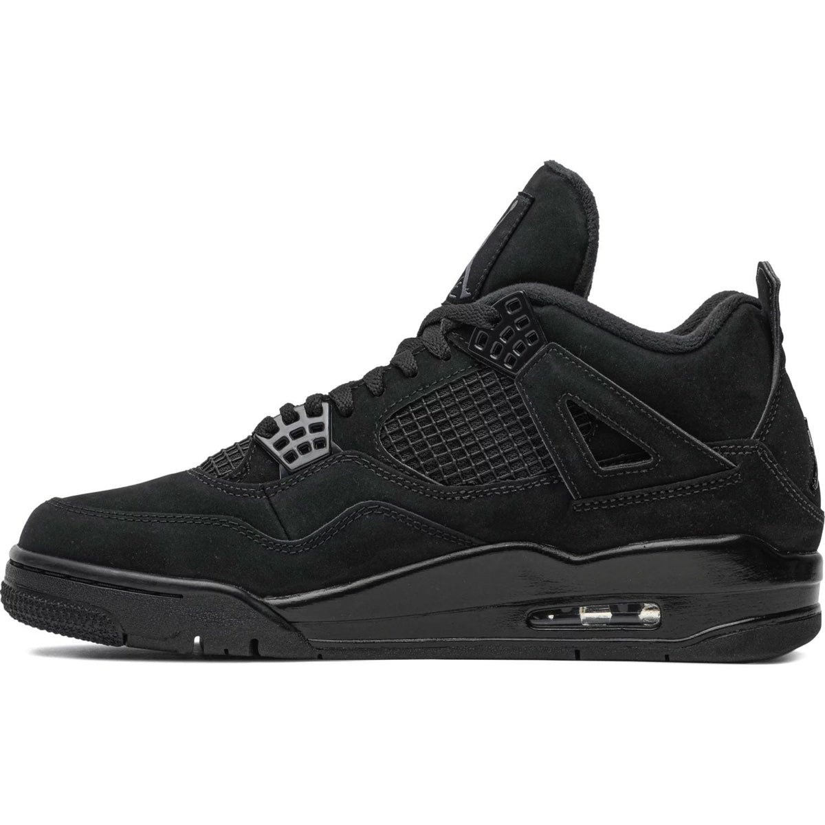 Nike jordan retro 4 shop black