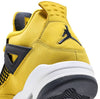 This is left shoe of Air Jordan 4 Retro Lightning