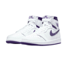 jordan 1 court purple , air jordan 1 , jordan ones , Air Jordan 1 Retro High OG , White & Court Purple , premium leather , Nike Swoosh , Air Jordan wings logo , high-top design cushioned midsole   rubber outsole , sneakerhead , Michael Jordan legacy  