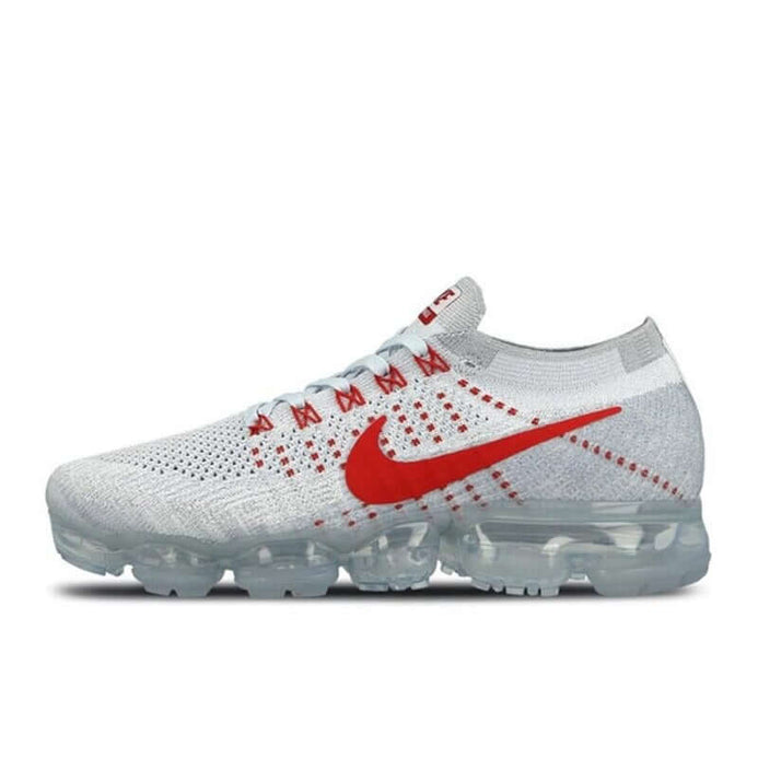 Vapormax flyknit clearance white and red