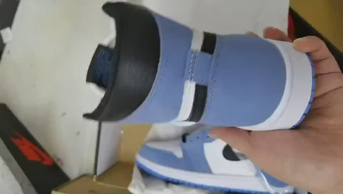 Trainers factoey have updated the video of Jordan 1 retro High university blue for customer satisfaction so all customers can see it easily our Jordan 1 retro High university blue.