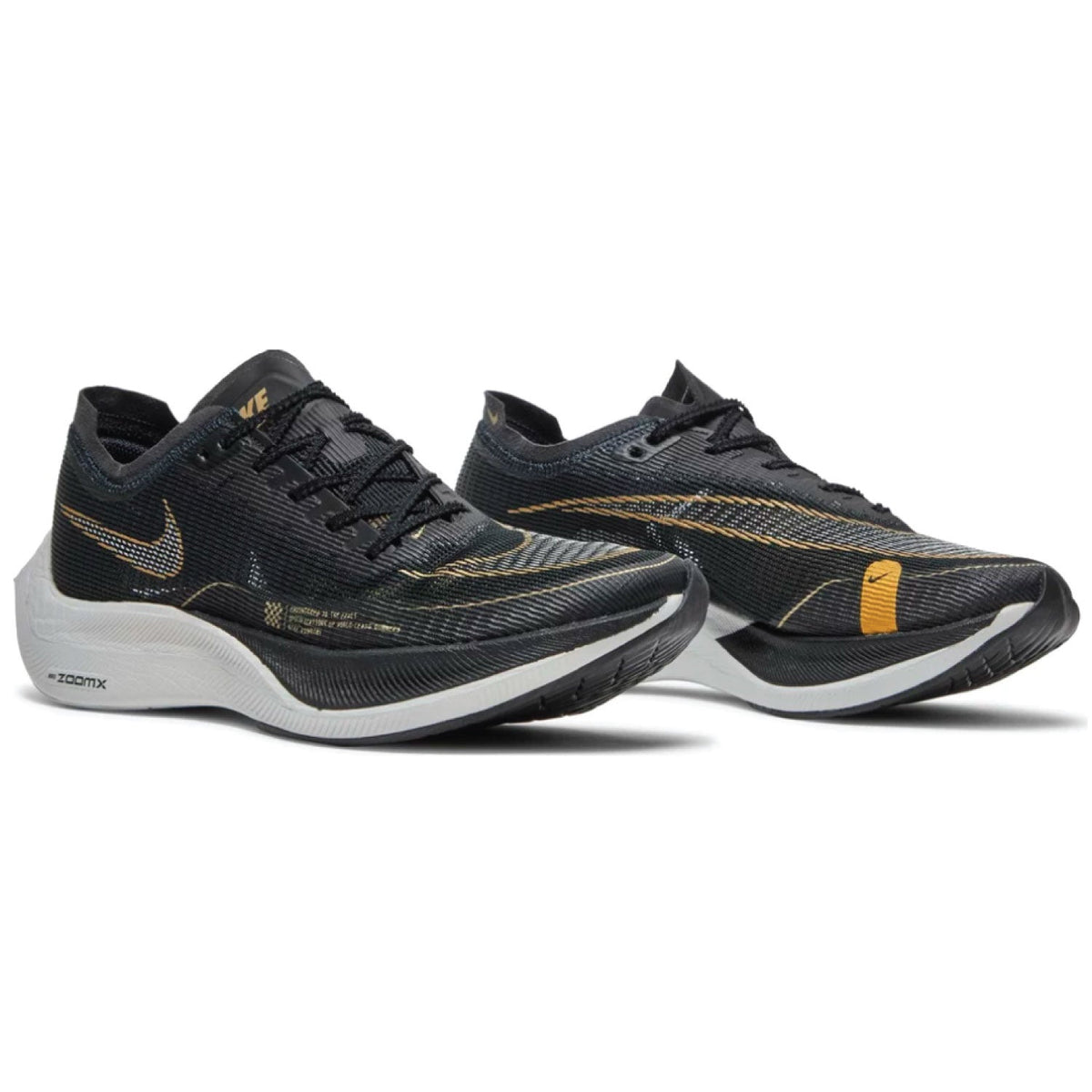 ZoomX Vaporfly NEXT% 2 'Black Metallic Gold Coin' – Trainers Factory