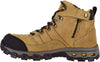 Men Side Zip-Up Safety Boots