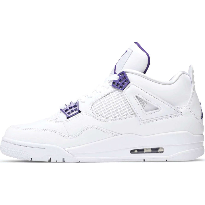 Jordan 4 purple and hot sale black