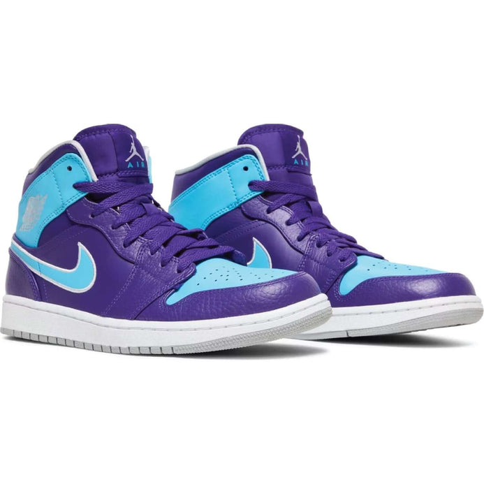 Jordan 1 Mid Hornets 554724 507 Trainers Factory