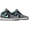  Air Jordan 1 Mid GS Grey Aqua: , AirJordan1 , Jordan1Mid , Jordan1GreyAqua , GSJordan1 , SneakerHeads , SneakerCulture , KidsJordans , Jordan1GS . Streetwear , FreshKicks , jordan1Style , NikeJordan1 , YouthSneakers , JordanCollectors , SneakerDeals