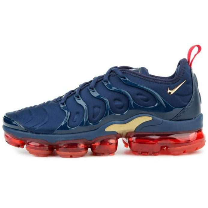 Air Vapormax Plus Midnight Navy Gold Stylish 2023 Sneakers Trainers Factory