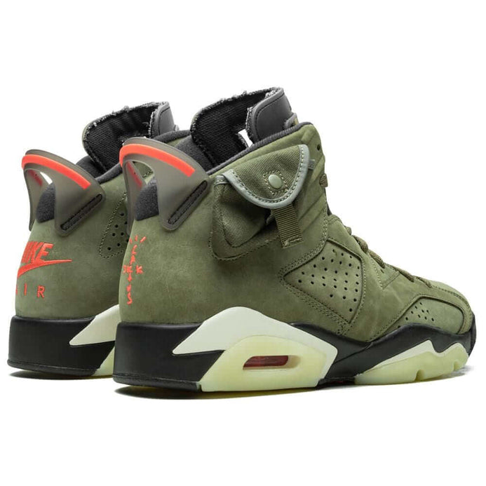 Travis Scott x Air Jordan 6 Retro Olive Trainers Factory