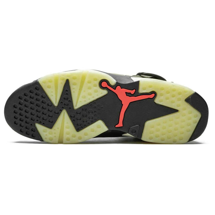 Travis Scott x Air Jordan 6 Retro Olive Trainers Factory
