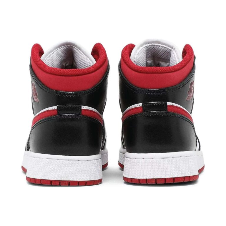 Air Jordan 1 Mid Metallic Red - Image 4