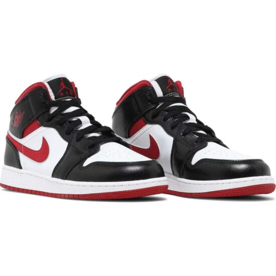 Air Jordan 1 Mid Metallic Red - Image 6