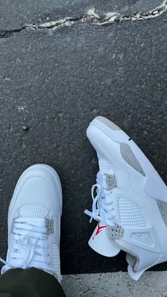 jordan 4 white oreo