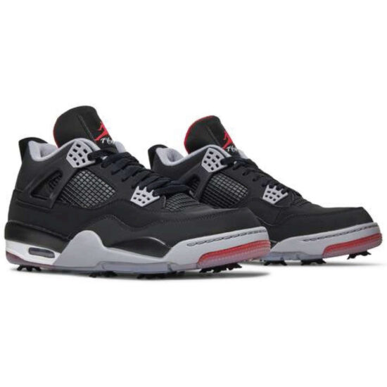 Air Jordan 4 Golf Retro “Bred” - Image 4