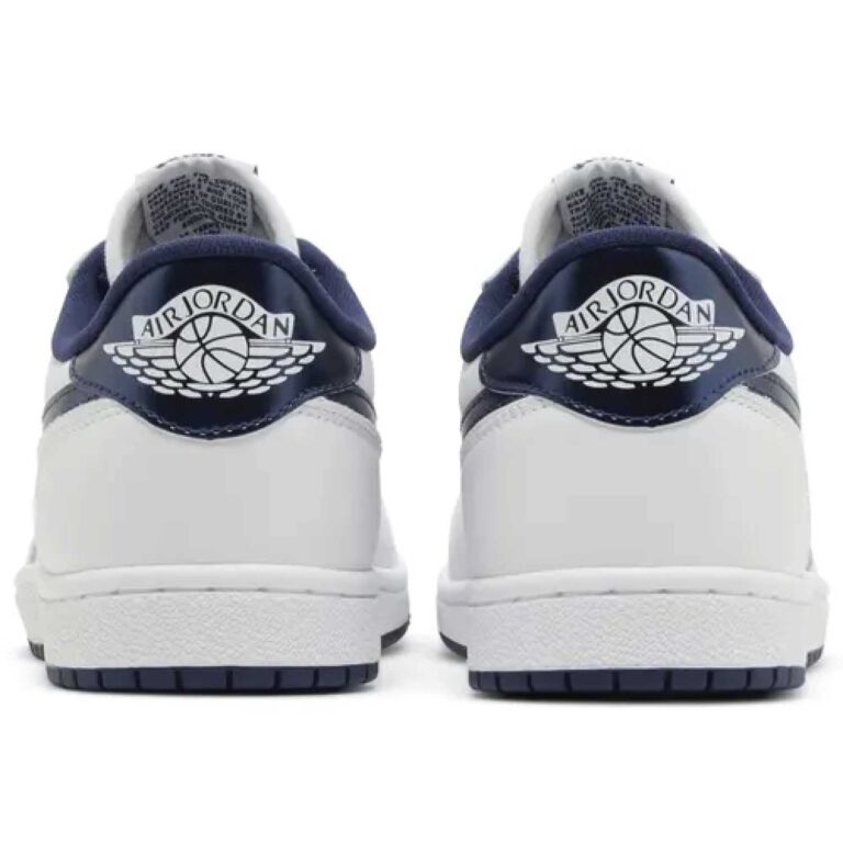 Air Jordan 1 Retro Low '85 OG 'Metallic Blue' 2024 - Image 3