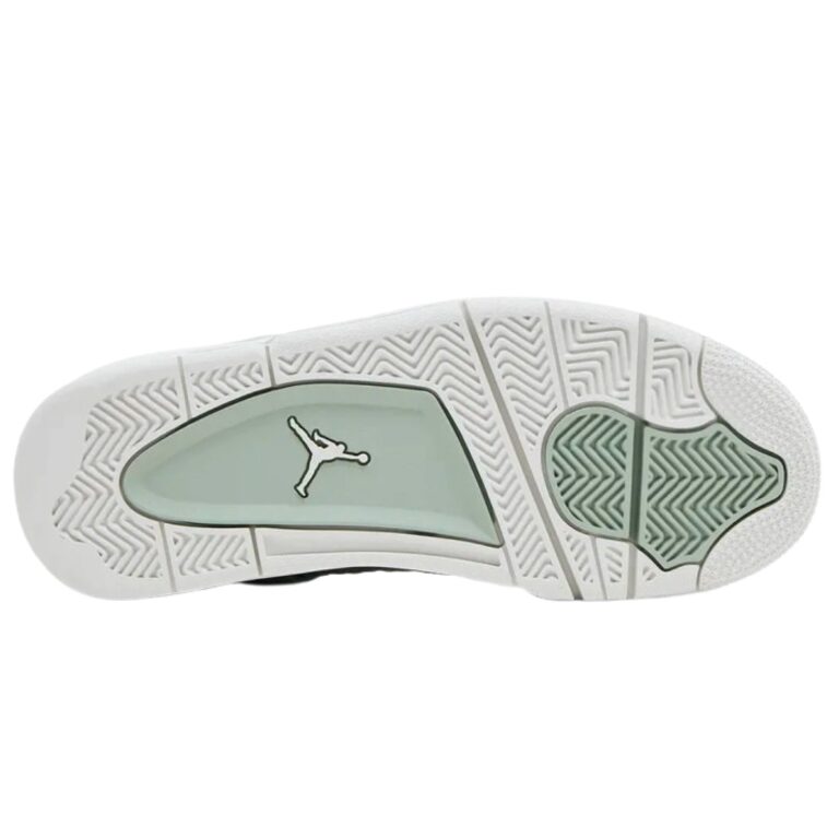 Air Jordan 4 Retro Seafoam Sail / Metallic Silver - Image 2