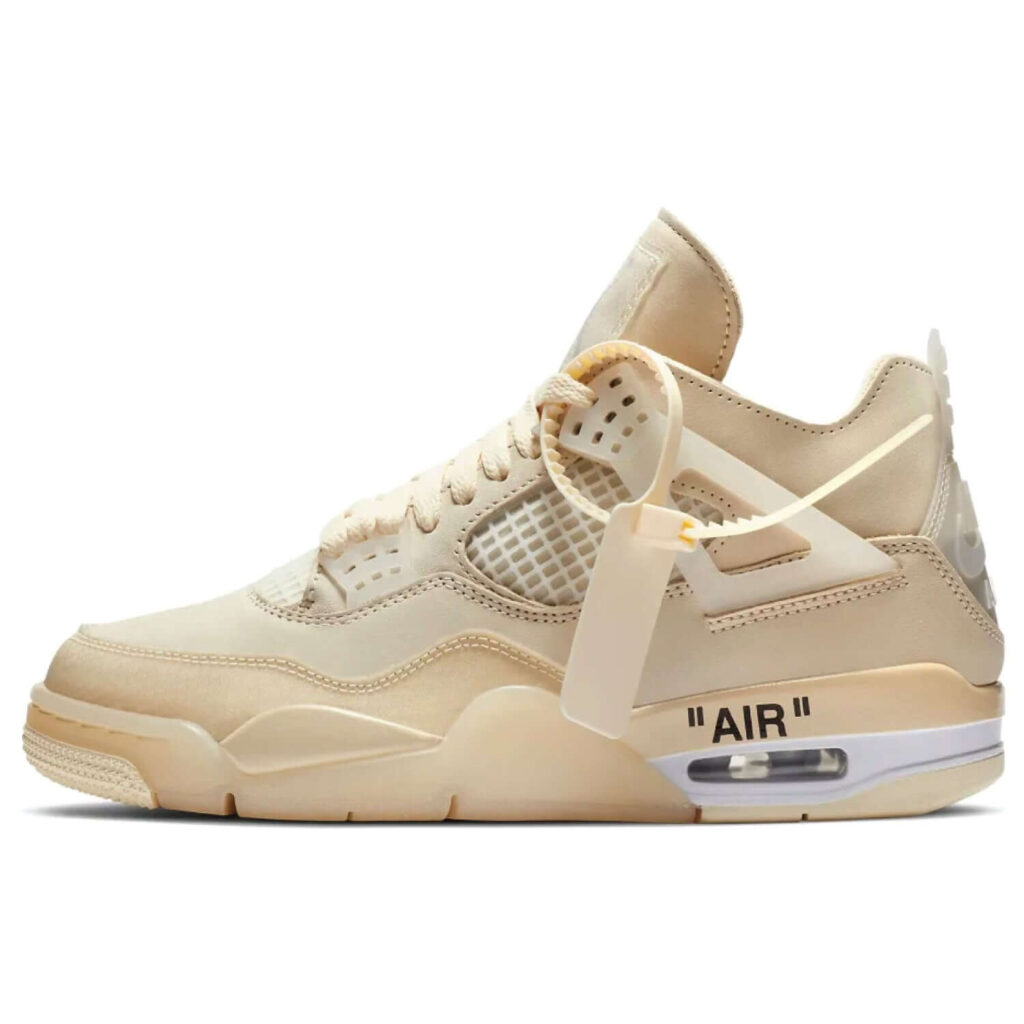Air Jordan 4 Off-White Sail | off white jordan 4s