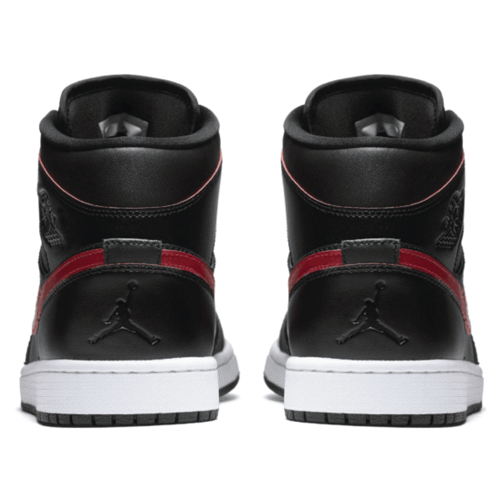 Air Jordan 1 Retro Mid 'Black Team Red' - Image 3