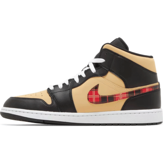 air jordan 1 mid se tartan swoosh , tartan swoosh , air jordan 1 mid , women's air jordan 1 mid , jordan mid 1 mens ,, jordan air 1 mid se ,, air jordan 1 mid men's shoes ,, 