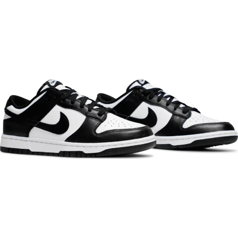 Dunk Low Retro White Black | black and white