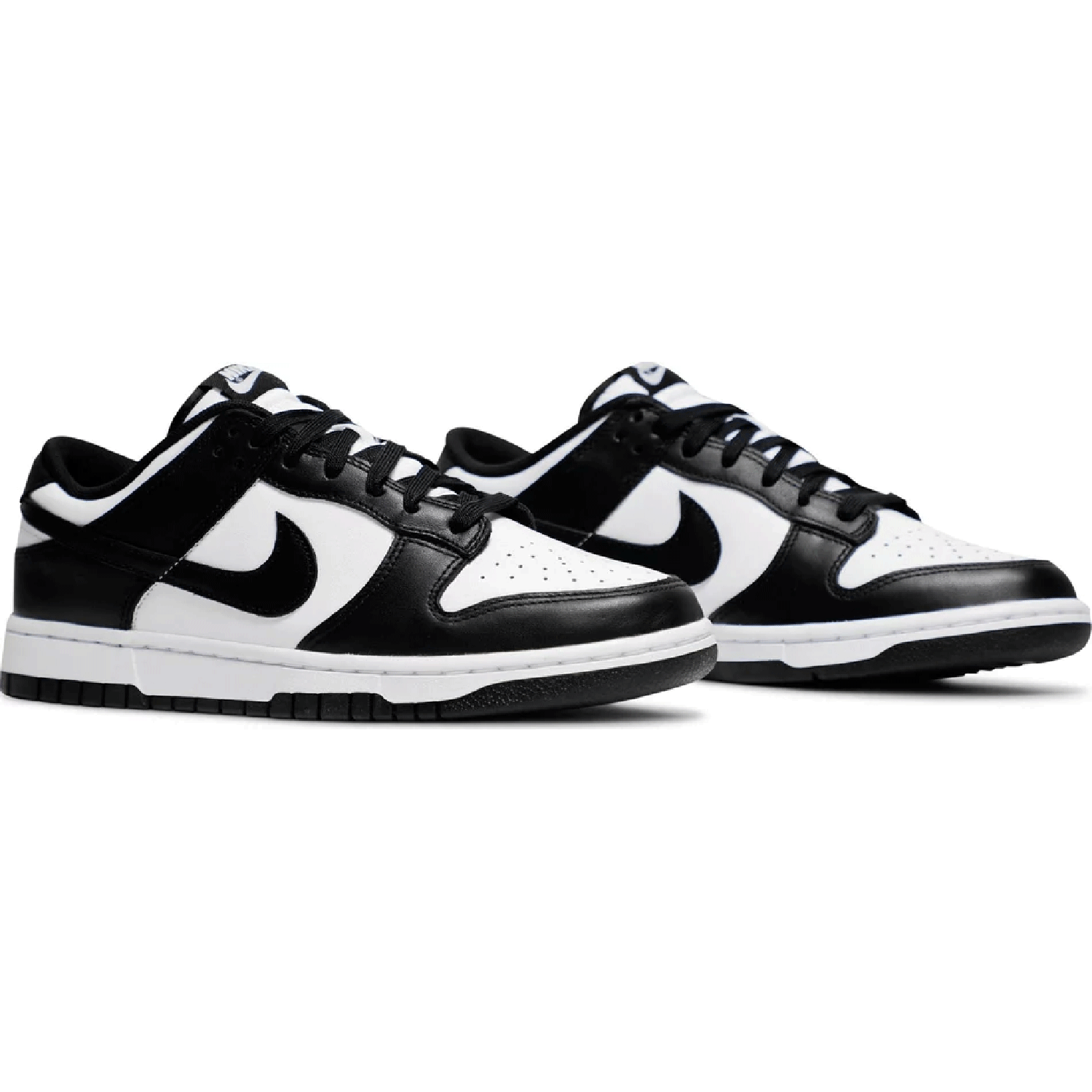 Dunk Low Retro White Black | black and white