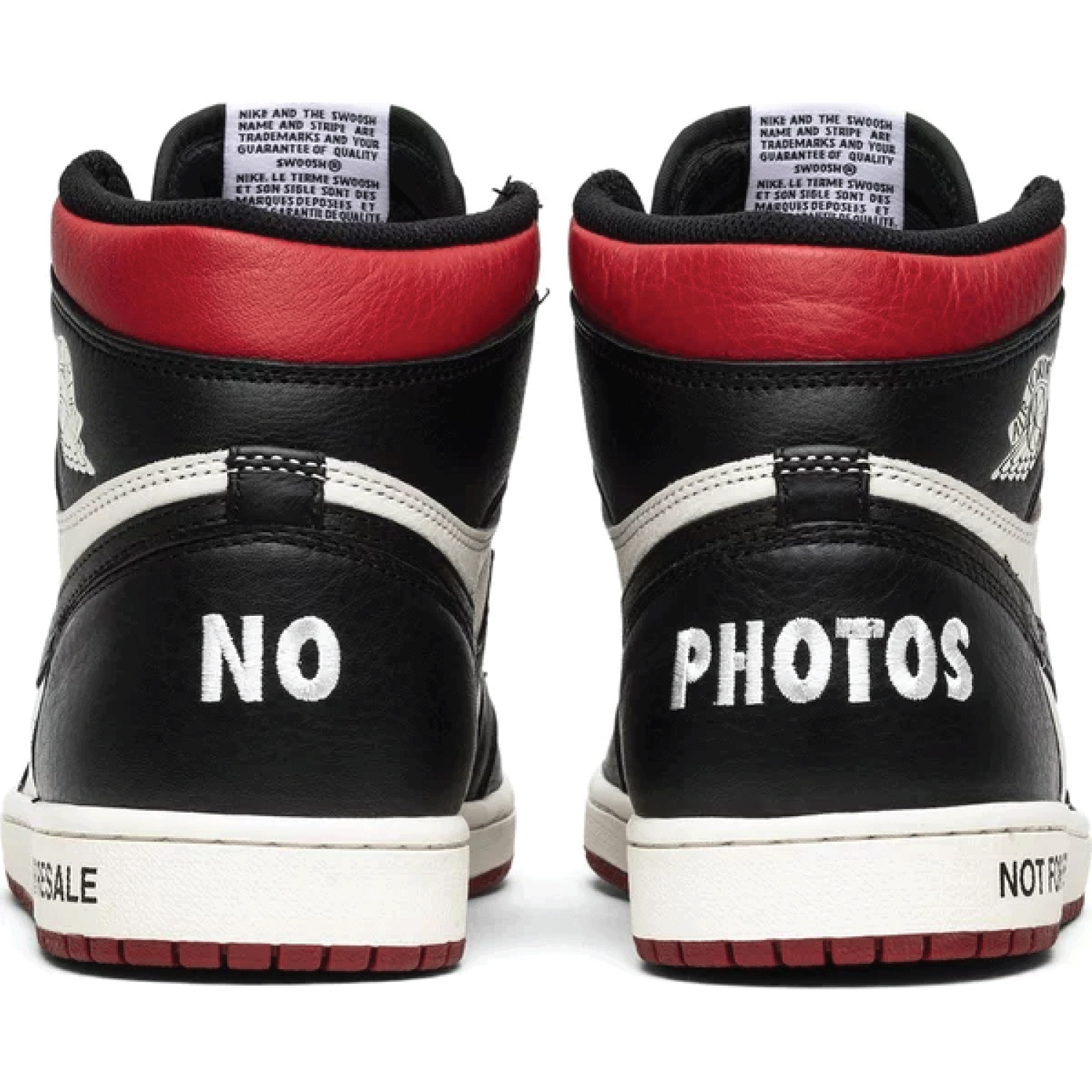 This is the back side shoe of Air Jordan 1 Retro High OG NRG 