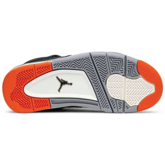 This is the lower side of Jordan 4s retro Starfish.