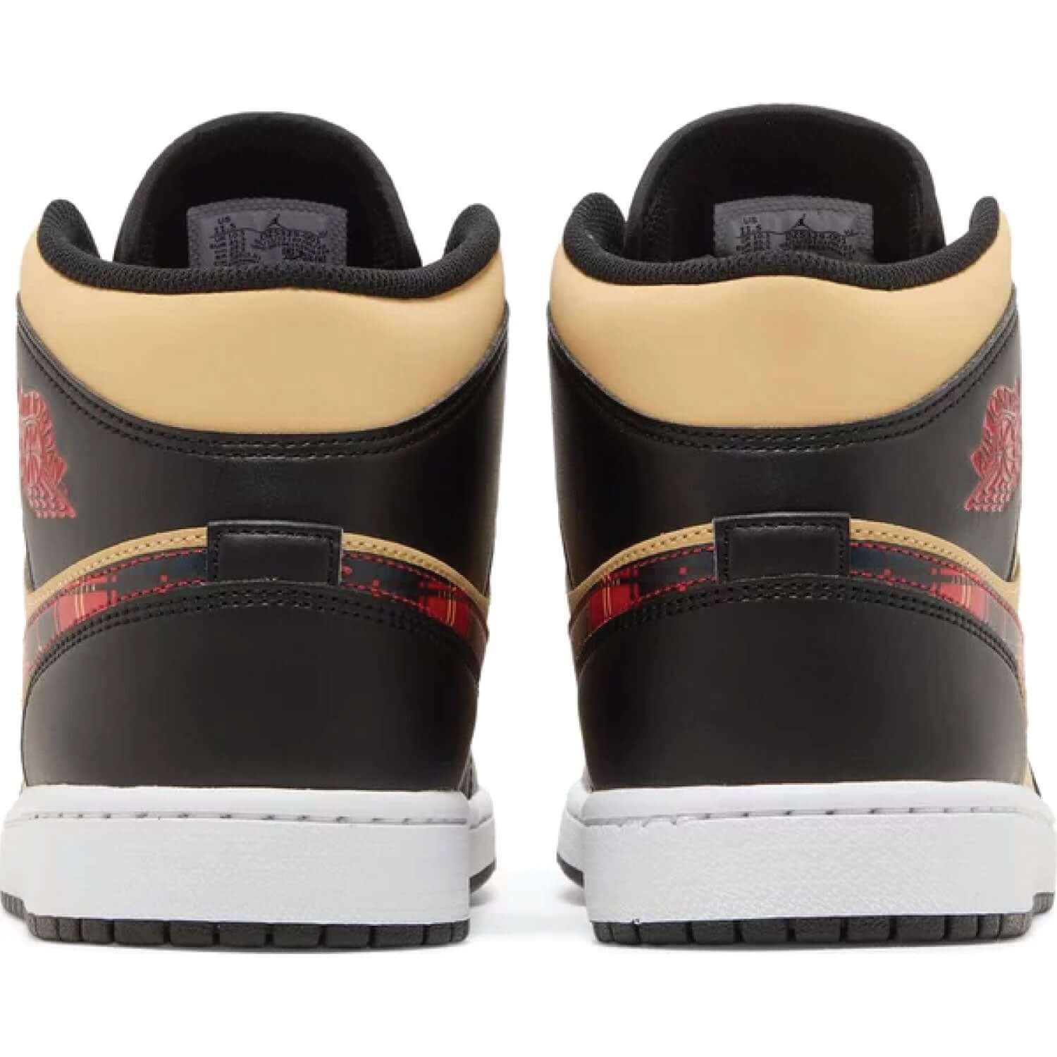 air jordan 1 mid se tartan swoosh , tartan swoosh , air jordan 1 mid , women