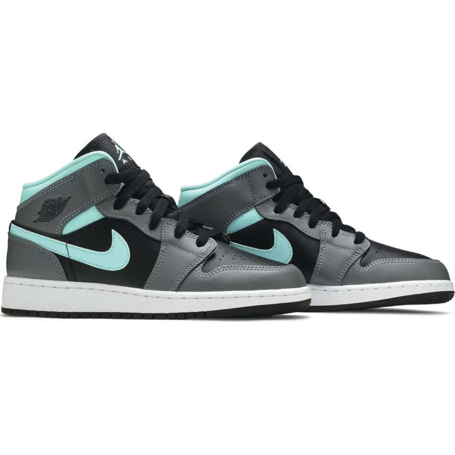  Air Jordan 1 Mid GS Grey Aqua: , AirJordan1 , Jordan1Mid , Jordan1GreyAqua , GSJordan1 , SneakerHeads , SneakerCulture , KidsJordans , Jordan1GS . Streetwear , FreshKicks , jordan1Style , NikeJordan1 , YouthSneakers , JordanCollectors , SneakerDeals