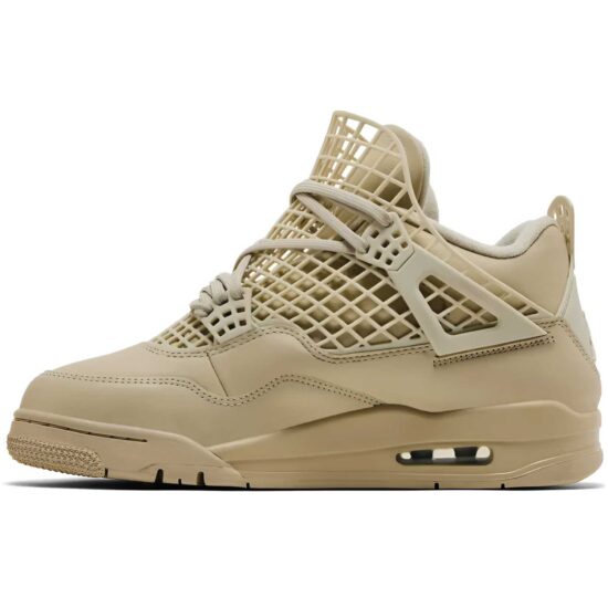 Wmns Air Jordan 4 Retro 'Net - Metallic Gold'