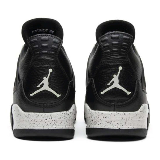 Air Jordan 4 Retro LS Black Oreo - Image 3
