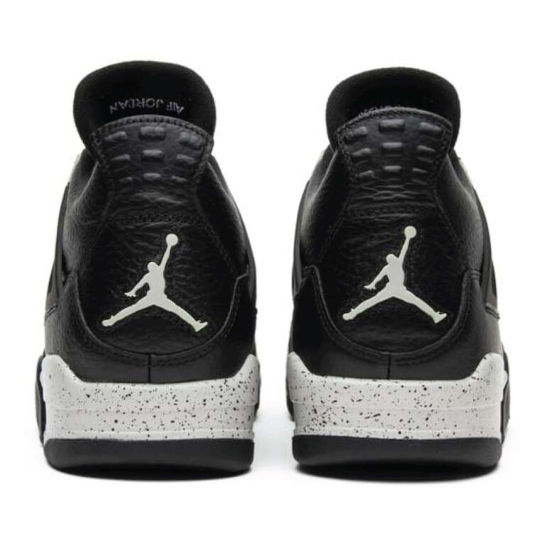 Air Jordan 4 Retro LS Black Oreo - Image 3