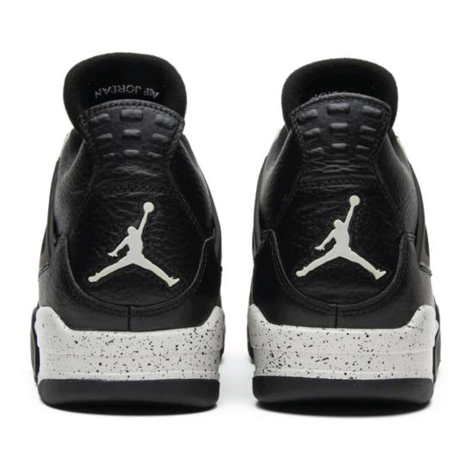 Air Jordan 4 Retro LS Black Oreo - Image 3