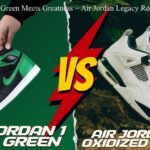 Green Legends: Air Jordan 1 Pine Green vs Air Jordan 4 Oxidized