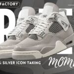Jordan 4 Frozen Moments: The Grey & Silver Legend Using Over 2025