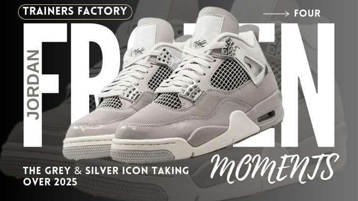 Jordan 4 Frozen Moments: The Grey & Silver Legend Using Over 2025