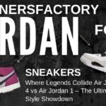 Legends Face-Off: Air Jordan 4 vs Air Jordan 1 at Trainers Factory