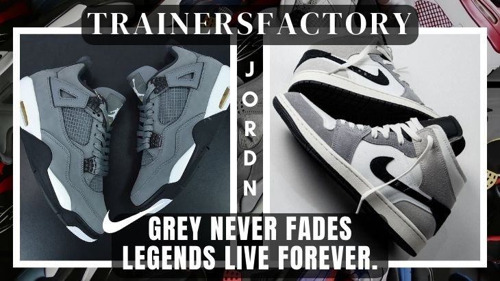 Grey Legends: The AJ 4 Cool Grey & AJ 1 Light Smoke Grey Story