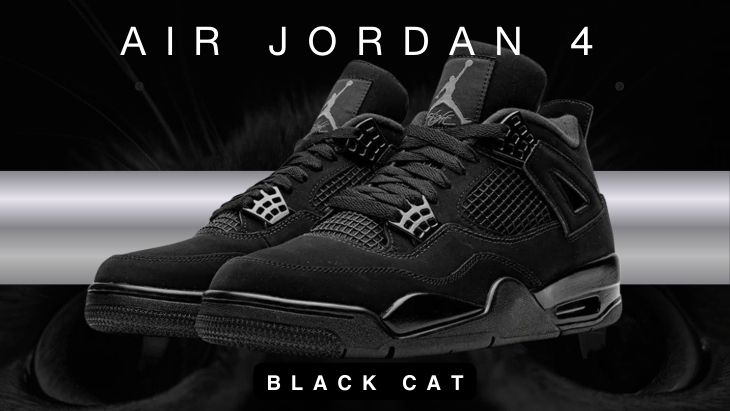 Jordan 4 Black Cat – The Timeless All-Black Classic