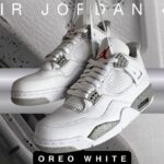Jordan 4 Oreo White – Classic Monochrome Sneakers You Can’t Miss