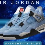 Jordan 4 University Blue – The Hottest College-Inspired Sneakers