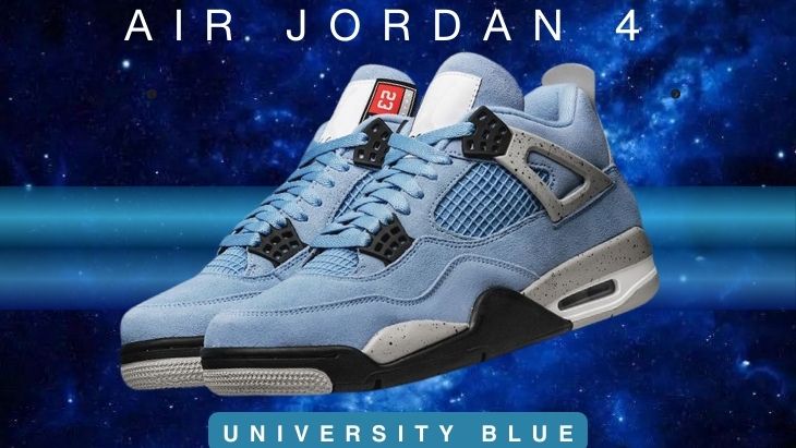 Jordan 4 University Blue – The Hottest College-Inspired Sneakers