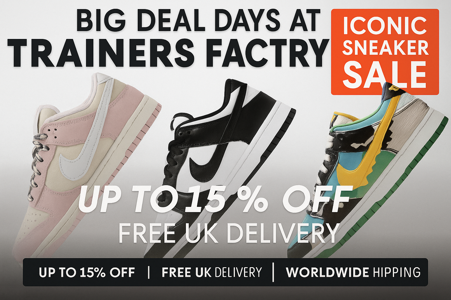 Big Deal Days at Trainers Factory | Your Favourite Dunk Low