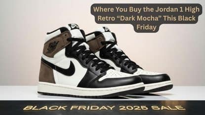 Where You Buy the Jordan 1 High Retro “Dark Mocha” This Black Friday