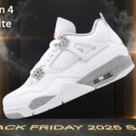 Black Friday UK: Where to Buy the Air Jordan 4 White Oreo at Trainers Factory