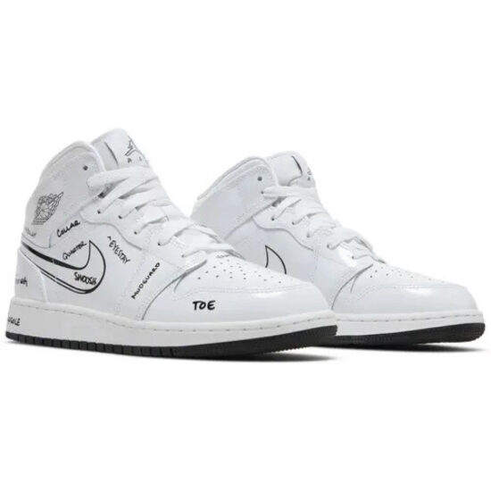 Air Jordan 1 Mid GS “Schematic” - Image 3