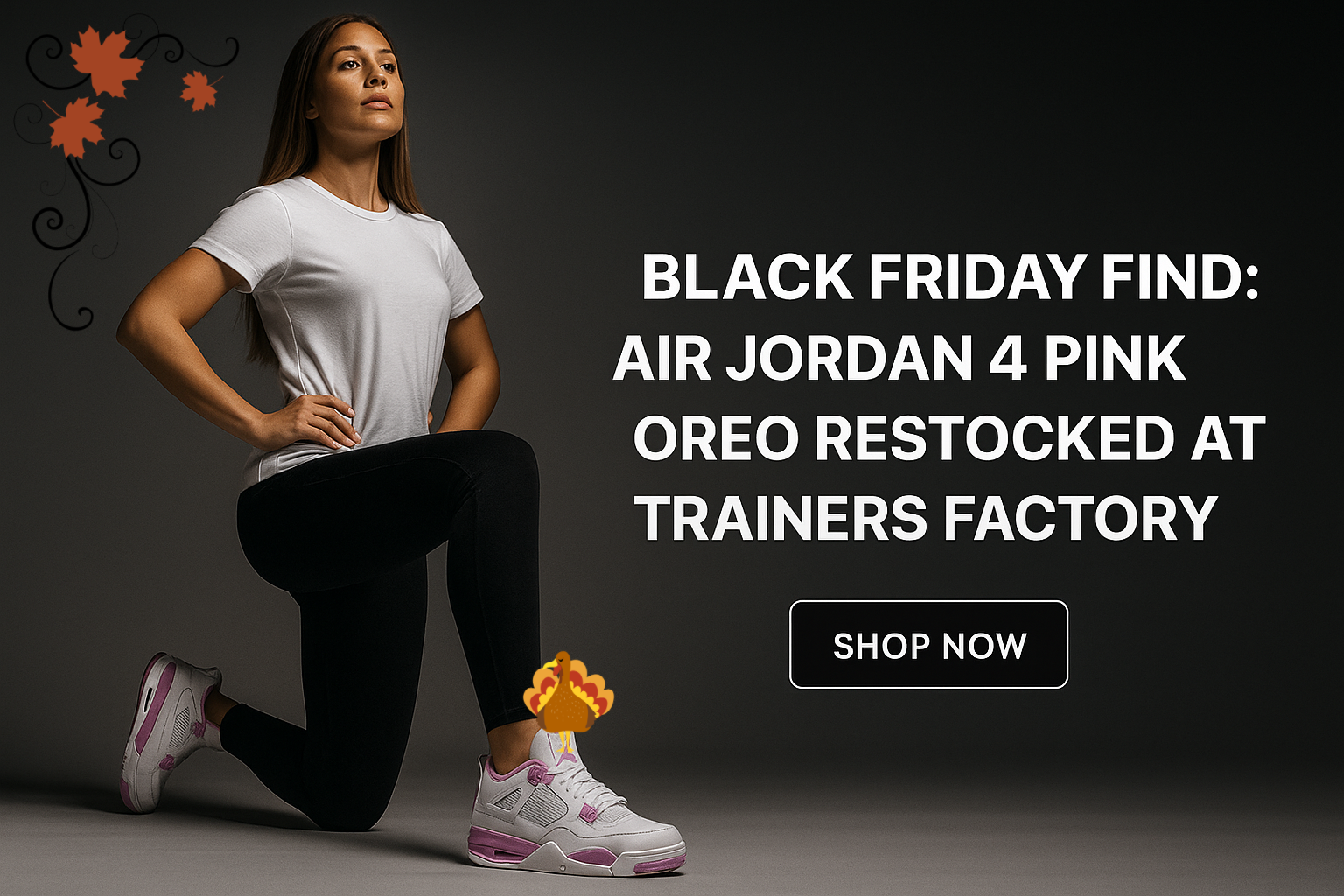 Black Friday Find: Air Jordan 4 Pink Oreo Restocked at Trainers Factory