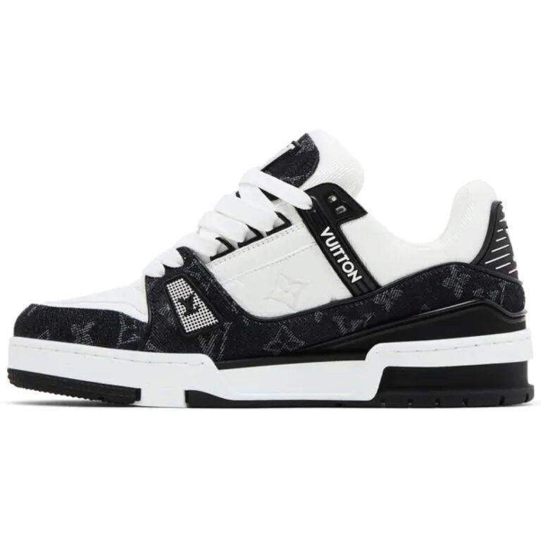 Louis Vuitton Trainer ‘Denim Noir’ Black White